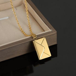 Personalized Gifts for her a Envelop Necklace